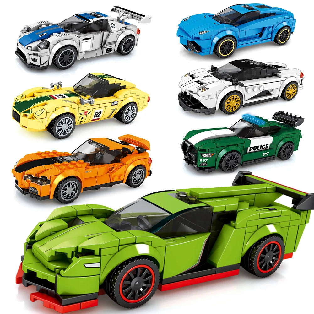 Спортивные Racer для полицейской машины Скорость чемпионов Мпц супер строительный