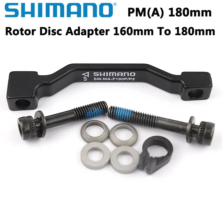 Оригинальный адаптер для дискового тормоза Shimano MA F180P/P2 (передний) (180 мм) (P/P) 7