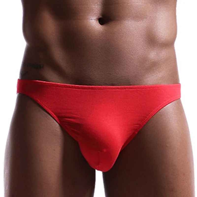 Мужские трусы сексуальные бесшовные с низкой посадкой нижнее белье дышащая