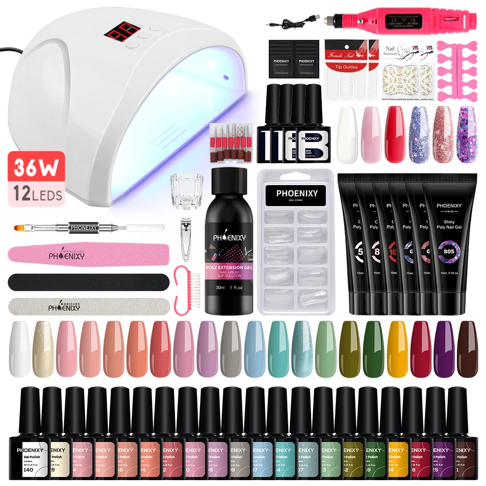 

Набор для маникюра, лампа для сушки УФ-лампы для наращивания ногтей