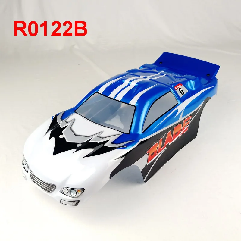 1/10 весы ПВХ оболочка автомобиля для грузовика VRX R0122B и R0122R fit гоночный автомобиль