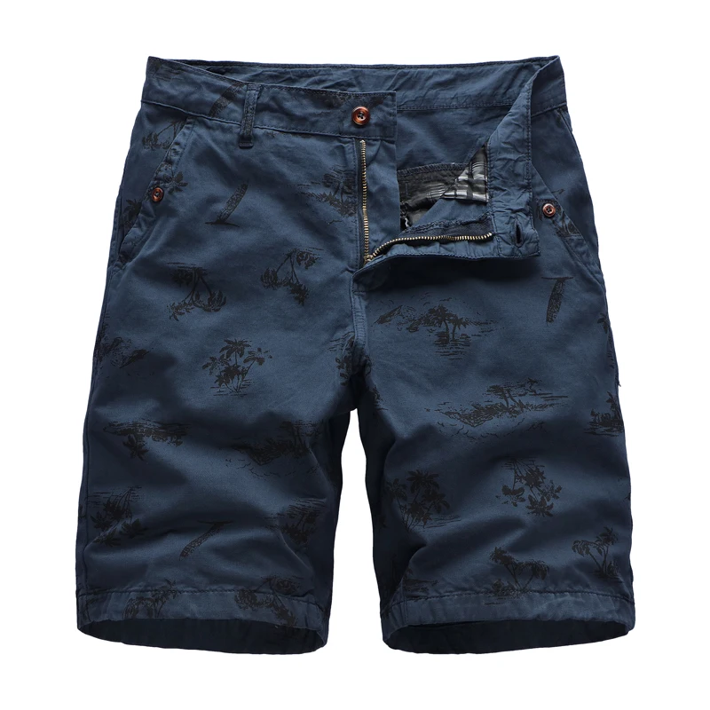 

Huncher Men Casual Shorts Men's Joggers Plus Size Green Short Pants 2021 Summer Fashion Cotton Beach Shorts For Male Printed
