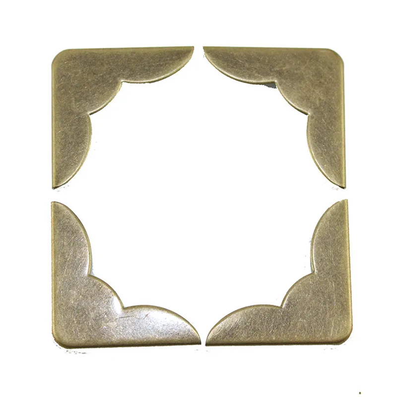 Под бронзу книга Скрапбукинг Альбомы меню Угловые протекторы металлические