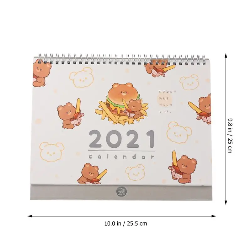 

1 Pc Notepad Type 2021 Calendar Desk Calendar Schedules Calendar for Home