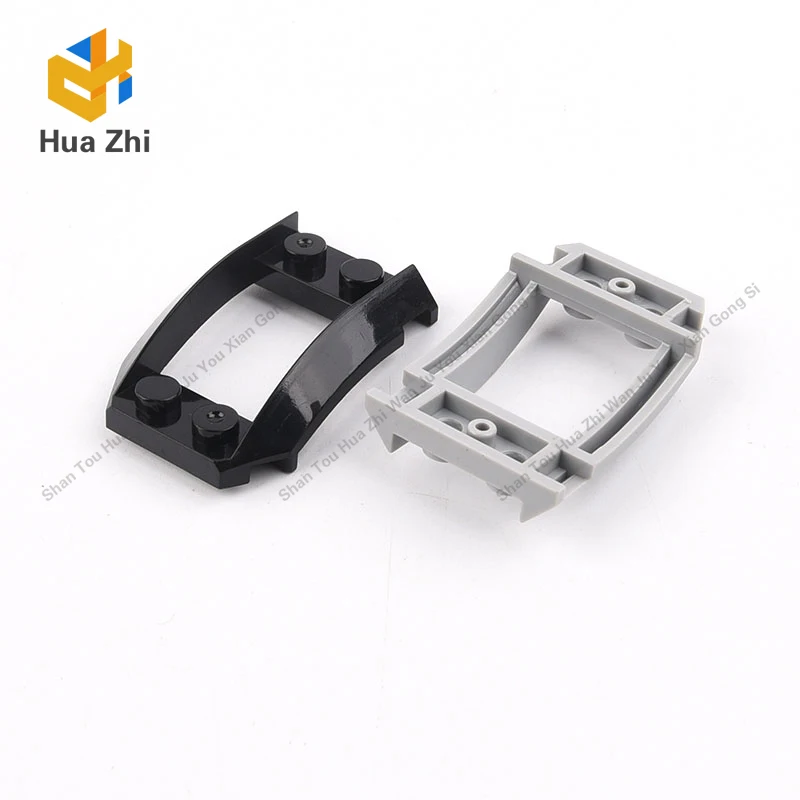 

10PCS 47755 Wedge 4 x 3 Open with Cutout and Four Studs [Wheel Arch]Building Blocks Parts MOC DIY Education Build Toys