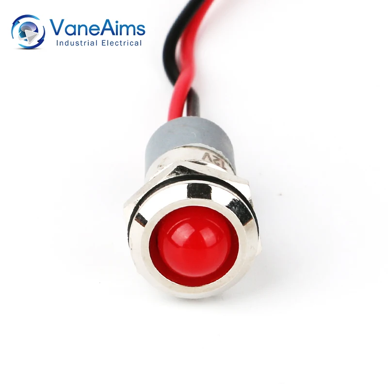 Лампа заднего света 12 мм крассветильник зеленая синяя белая 6 в В 24 22 сигнальная