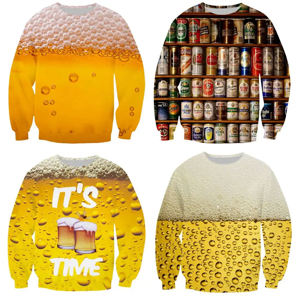 

Топ Mamba с 3D цветным принтом, толстовка для Октоберфеста, мужская, крутая, для вечерние, Ранняя, повседневная, праздничная, мужская, женская, од...