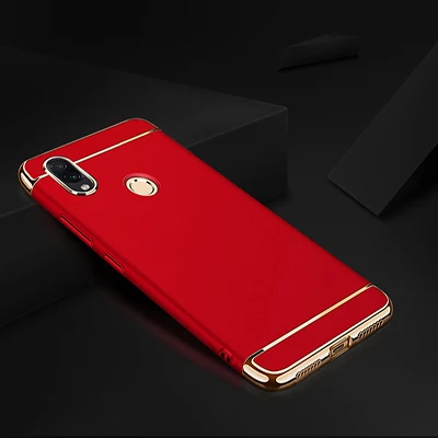 Red Роскошный чехол с покрытием для Xiaomi Redmi 7 4X 4A Note 6 Pro, жесткий чехол на заднюю панель для Redmi Note 7 Pro Redmi S2 6A 6 Pro, чехол для телефона - Цвет: Red