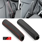 Кожаный чехол для ручного тормоза защитный рукав для Renault Megane 2 3 4 Captur Clio 4 Kadjar Duster Kwid Triber Koleos