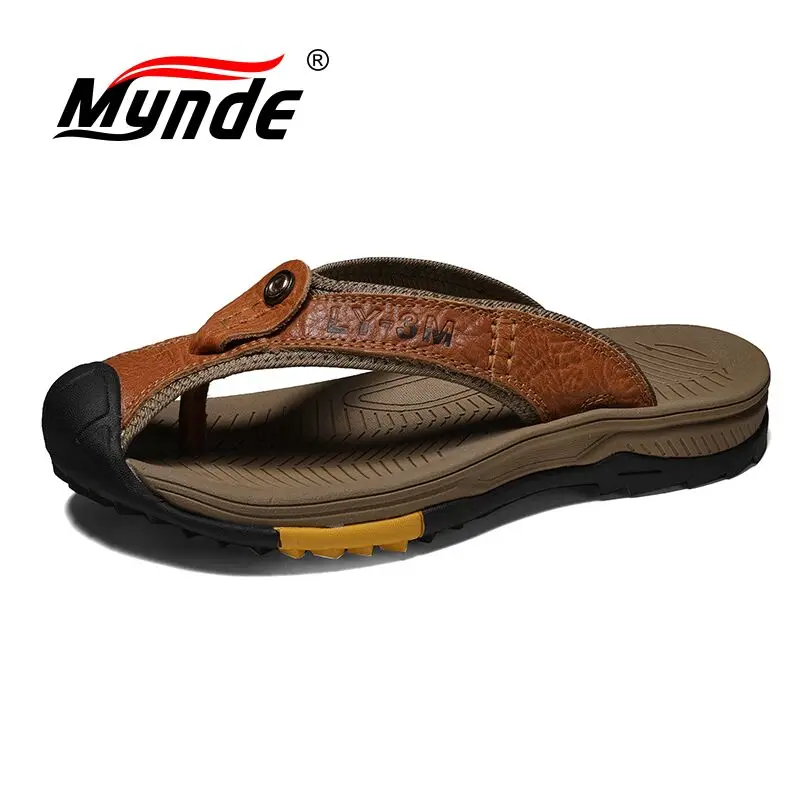 

2021 летние новые мужские уличные Шлепанцы из натуральной кожи, роскошные брендовые дизайнерские оригинальные шлепанцы, модные повседневные...