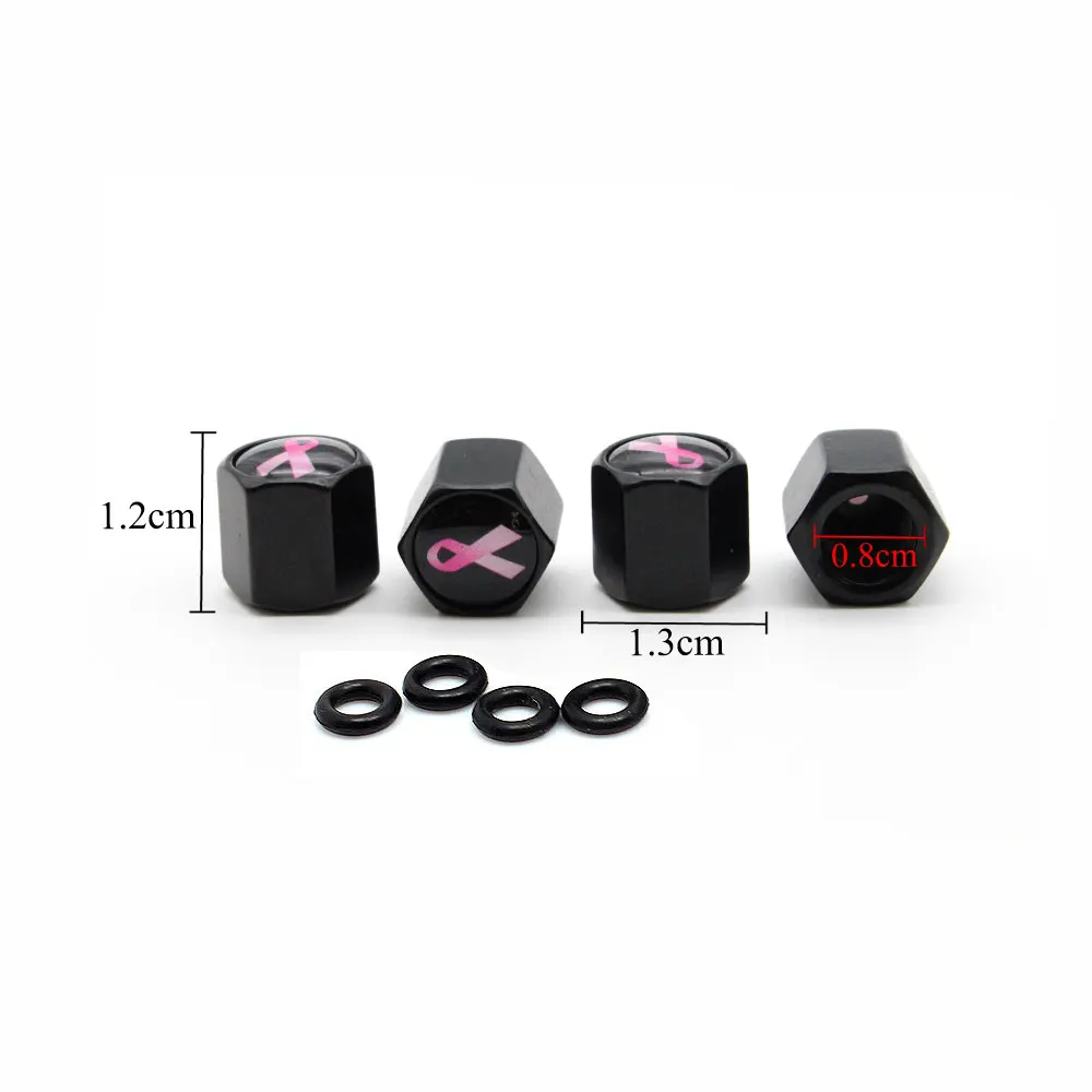 DSYCAR 4 шт./компл. Стайлинг автомобиля из цинкового сплава колпачок клапана