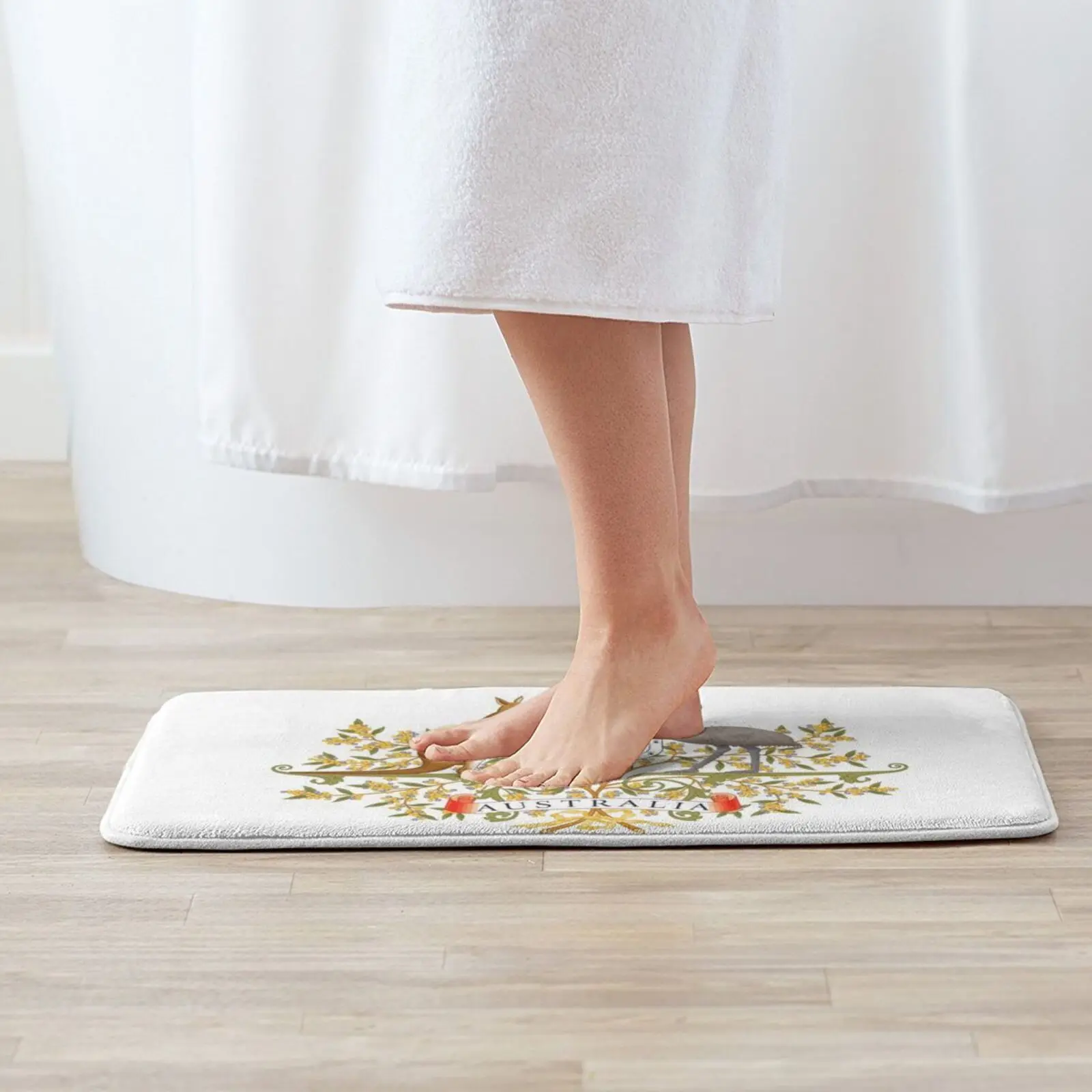 Мягкий Нескользящий Коврик с гербом Австралии коврик подушка герб Австралия -