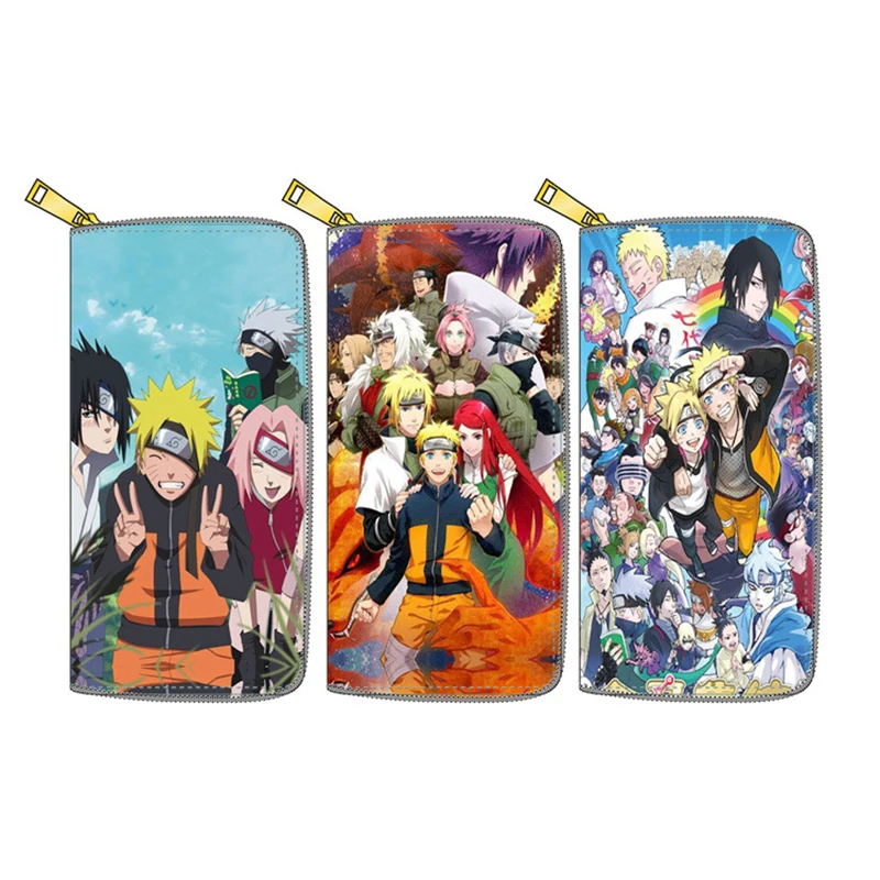 Длинный кошелек из ПУ кожи с застежкой-молнией | Игрушки и хобби