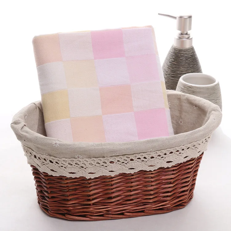 Банное полотенце Двухслойное тканевое мягкое приятное для кожи