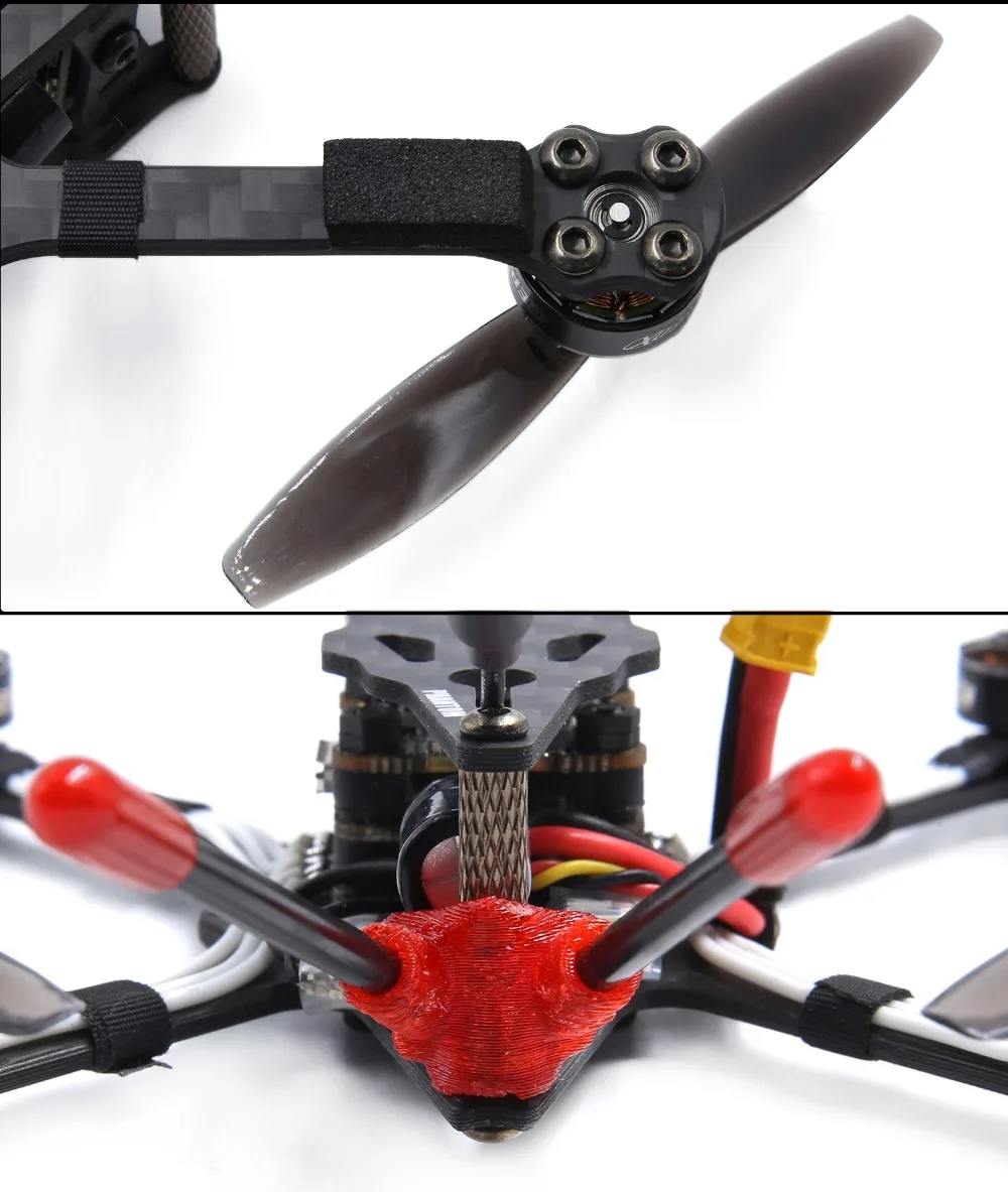 GEPRC PHANTOM зубочистка Фристайл 1103 8000кв бесщеточный мотор Caddx EOS2 камера 12A ESC для RC DIY FPV гоночный Дрон 20% скидка