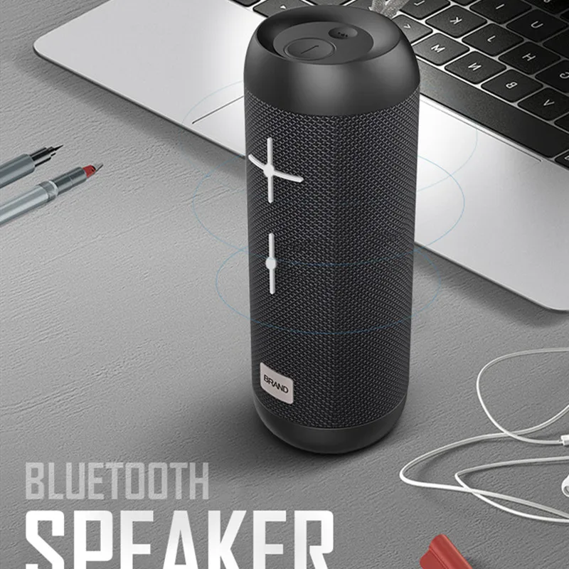 TWS Portable Wireless Subwoofer Loudspeaker Pc USB Speaker+Mic Handsfree Bluetooth Speakers Bombox Coluna Caixa De Som F40145 |