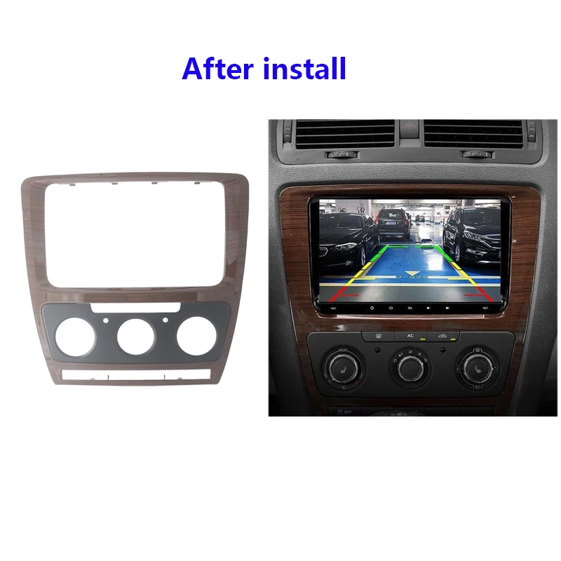 Автомобильный радиоприемник Fascia держатель центральной консоли персиковая