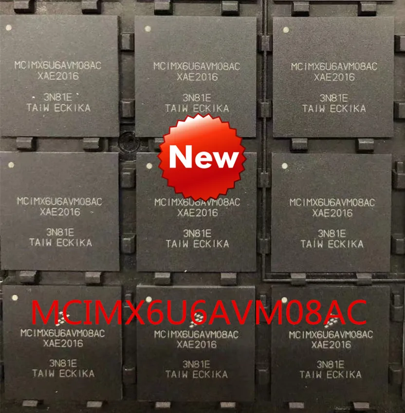 

New MCIMX6U6AVM08AC MCIMX6U6 BGA