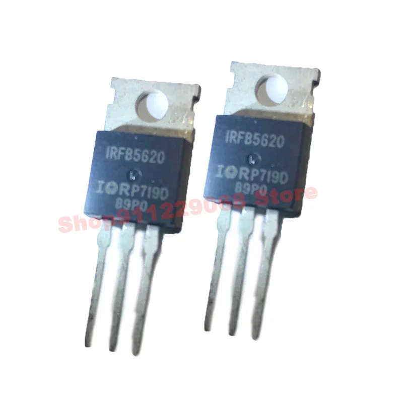IRFB5620 TO-220 200V 25A / CEP6060N 60V 60A / IRFB3207 75V 180A / CEP02N65G TO-220 (5 шт.)