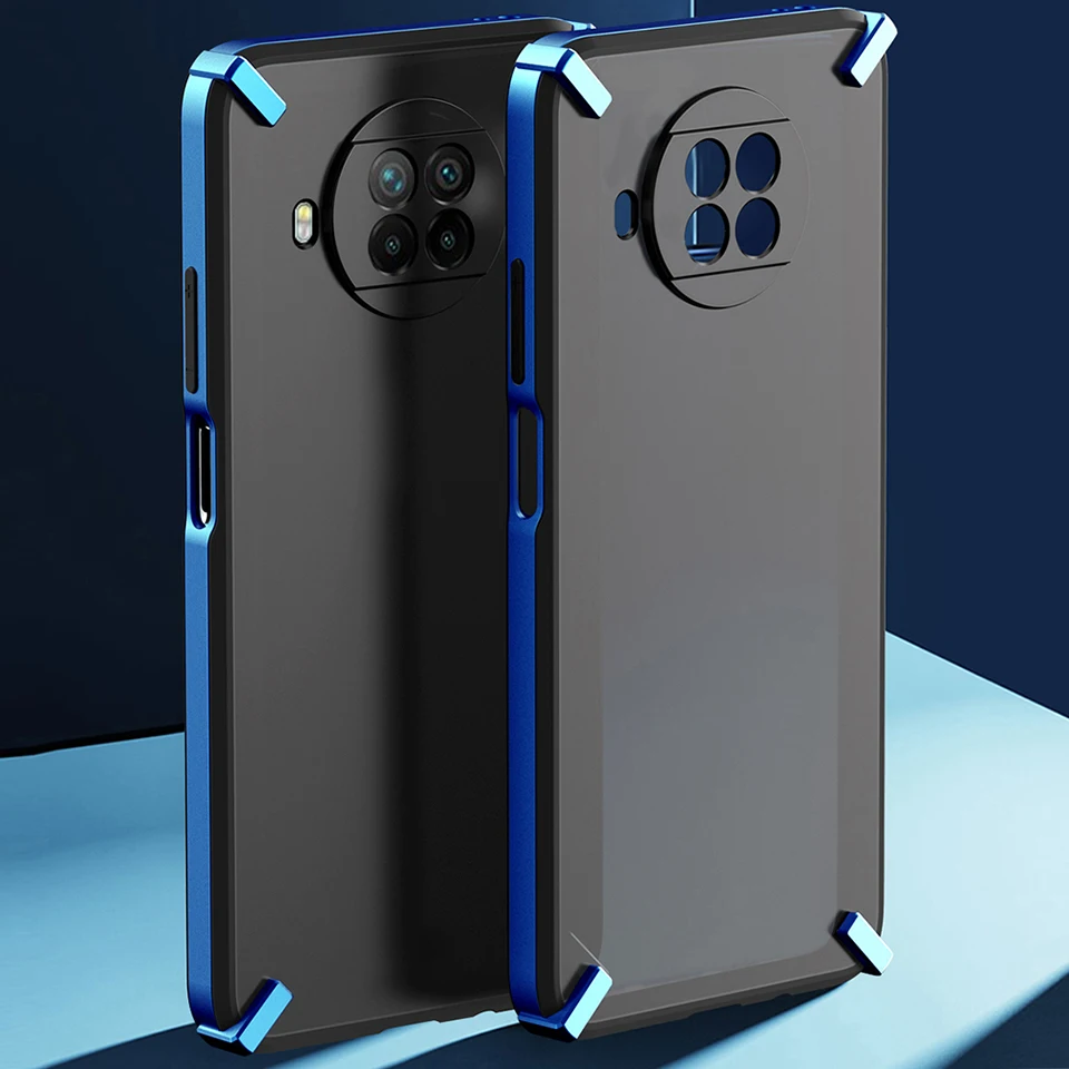 

For Xiaomi Mi 10T Lite Case Shockproof Full Protection TPU Bumper Hard Matte Translucent Back Cover for Xiaomi Mi 10T Lite 5G