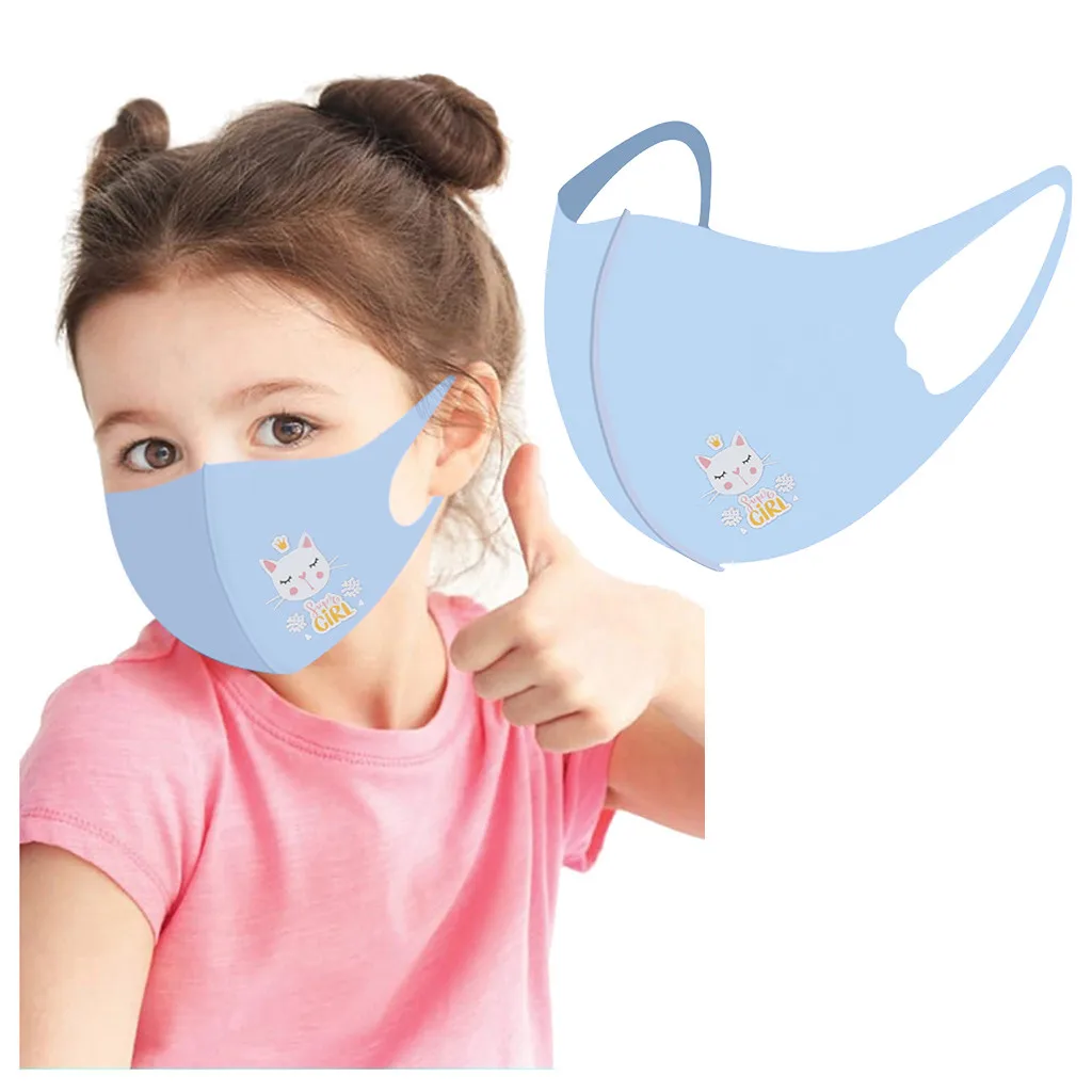 1 шт. пылезащитная многоразовая эластичная маска для детей