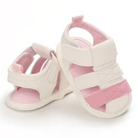 summer infant baby girl boy kids sandals crib shoes soft sole solid hook causal cute shoes 0 18m