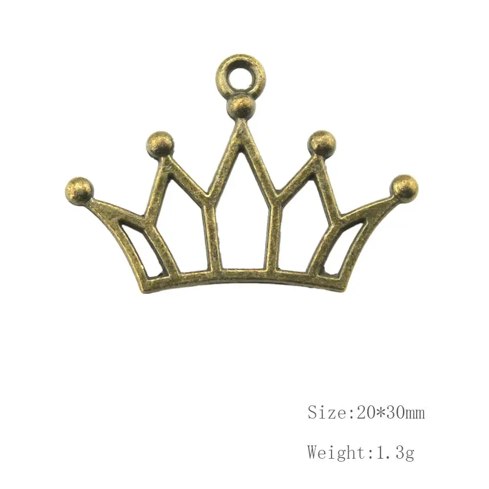 

Malzahar 25 Pieces Crown Jewelry Findings Components Diy Jewelry Making Supplies
