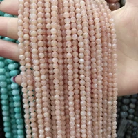 natural stone beads sun stone 4681012mm round ball loose beads for jewelry making diy bracelet necklace accessories