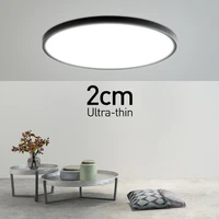 dimmable led ceiling lamps smart app remote control ultra thin bedroom ceiling lights panel light for living room 20 16 12inch