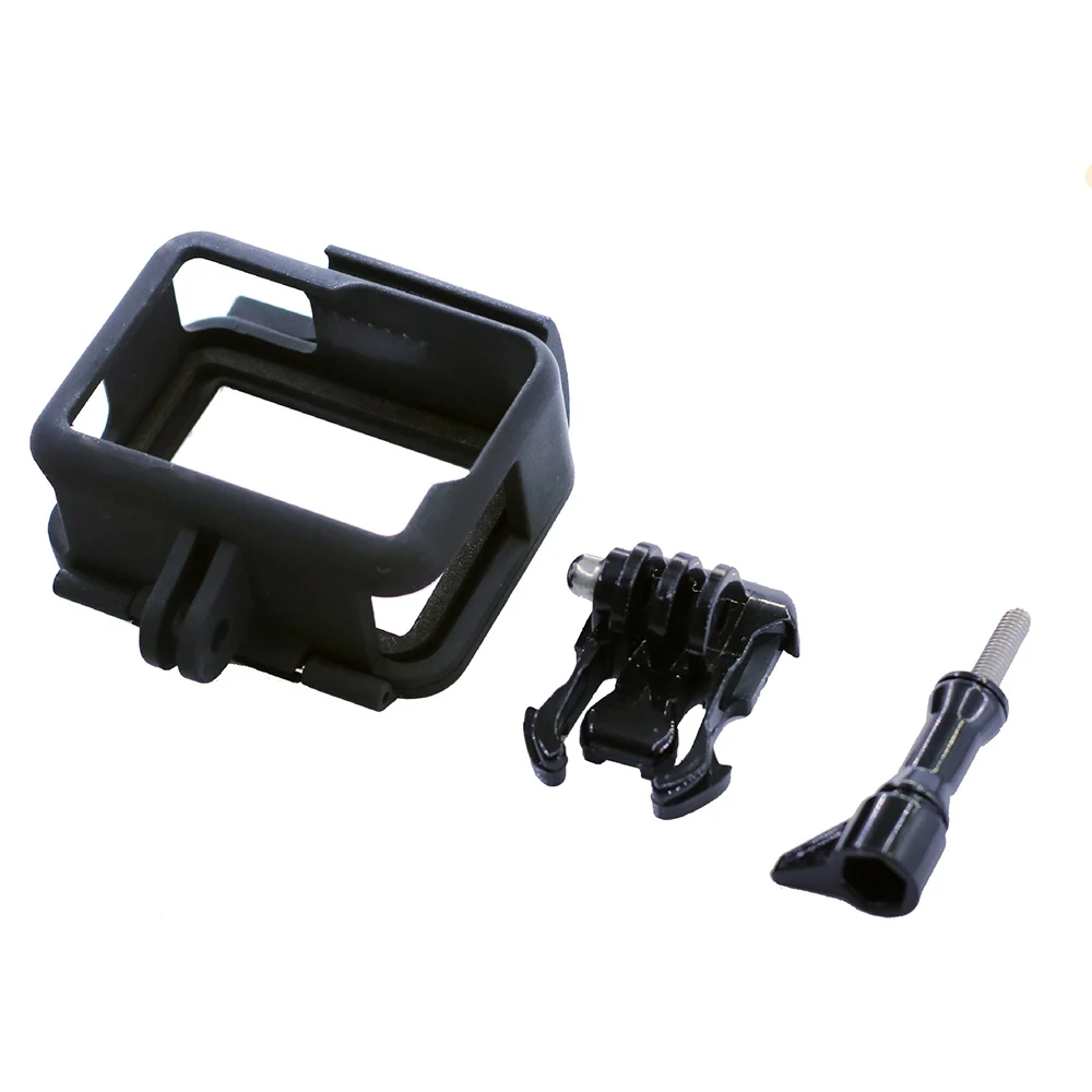 

Action Camera Housing Frame Case Portable Sports Camera Side Open Protective Shell Cage Frame Mount for GoPro Hero 5/6/7