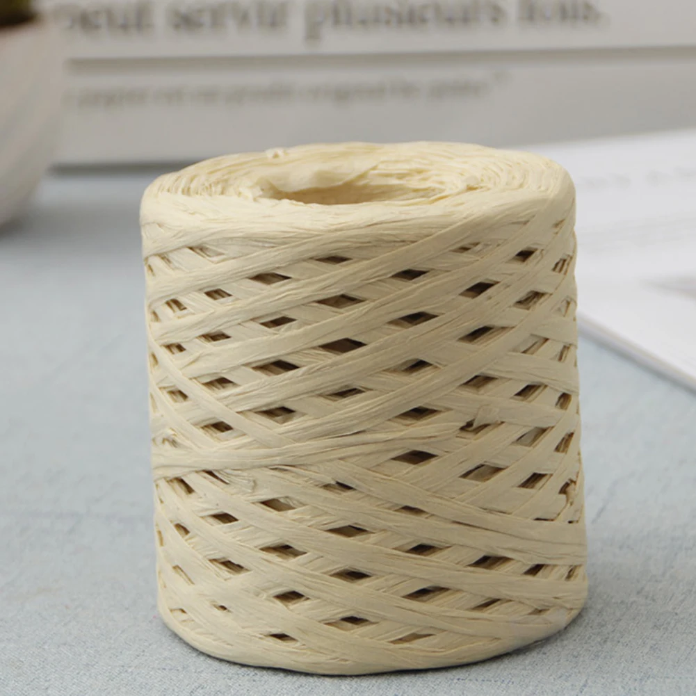 200 м бумажная веревка лента рафия кружевная фотобумага для упаковки подарочных