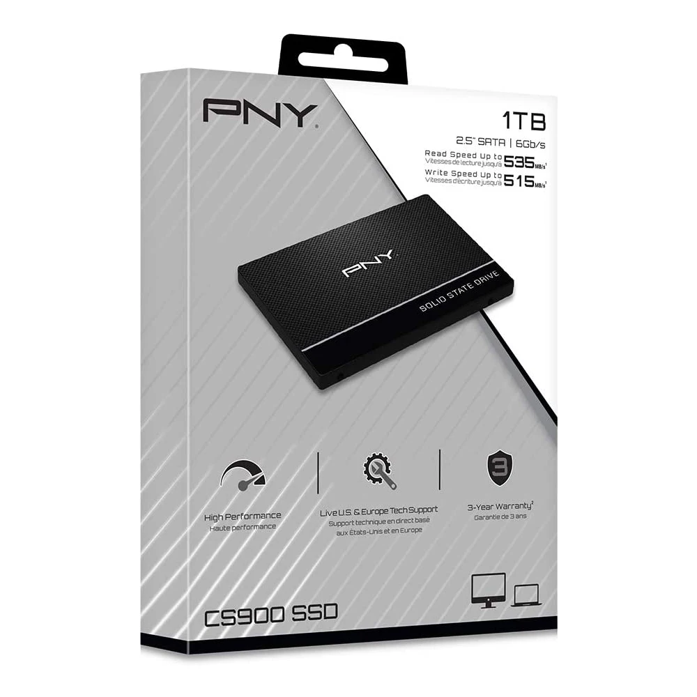 PNY SSD CS900 120  240 480 2, 5   550 /. SATA3