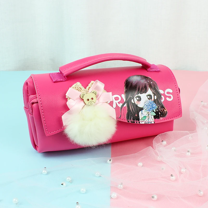 Большой корейский чехол для карандашей и ручек женская школьная Канцелярия