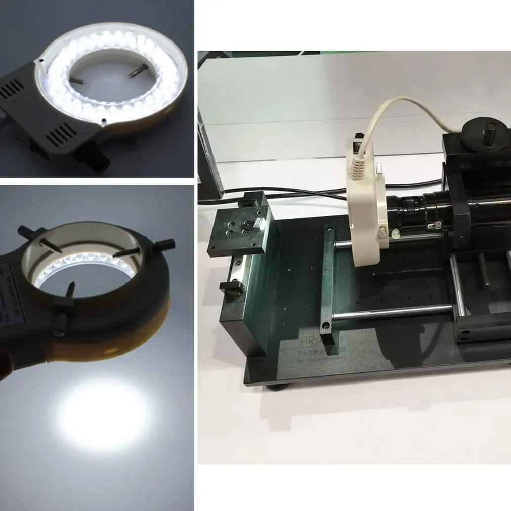 Микромикроскоп кольцевой светильник регулируемый 56 светодиодный осветитель для