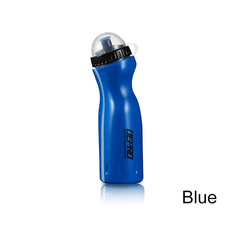 blue Велосипедные бутылки для воды с клеткой для бутылок, бутылки для воды высокой емкости, велосипедные велоаксессуары, велосипедные MTB велосипедные бутылки - Цвет: blue