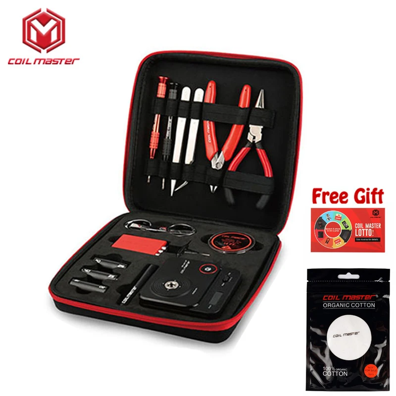 Оригинальный набор для самостоятельной сборки Coil Master V3 сумка инструментов