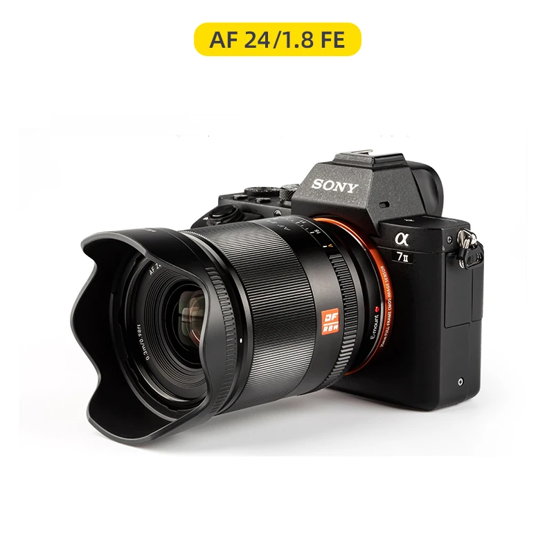 Viltrox AF 24mm F1.8 Full Frame Wide-Angle Fixed Focus Portrait Lens For SONY Cameras E Mount A7M3 A7R3 A7C A7R4 A9 A7 III - купить по
