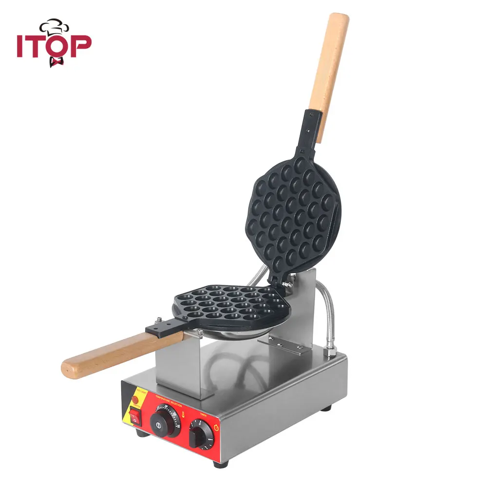 ITOP коммерческая электрическая машина для яичного пирога вафельница яиц Eggettes