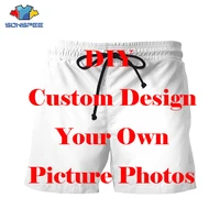 sonspee 3d print men shorts diy customer custom design your own photo pictures women mens pants harajuku casual sweatpants