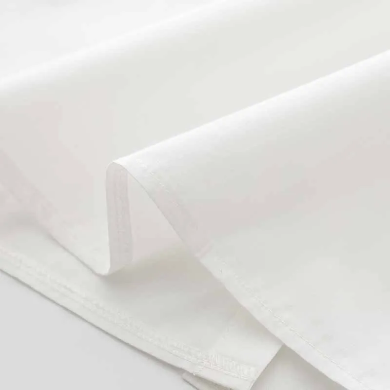 Офисная Женская блузка с карманами однотонные белые рубашки женская Свободная