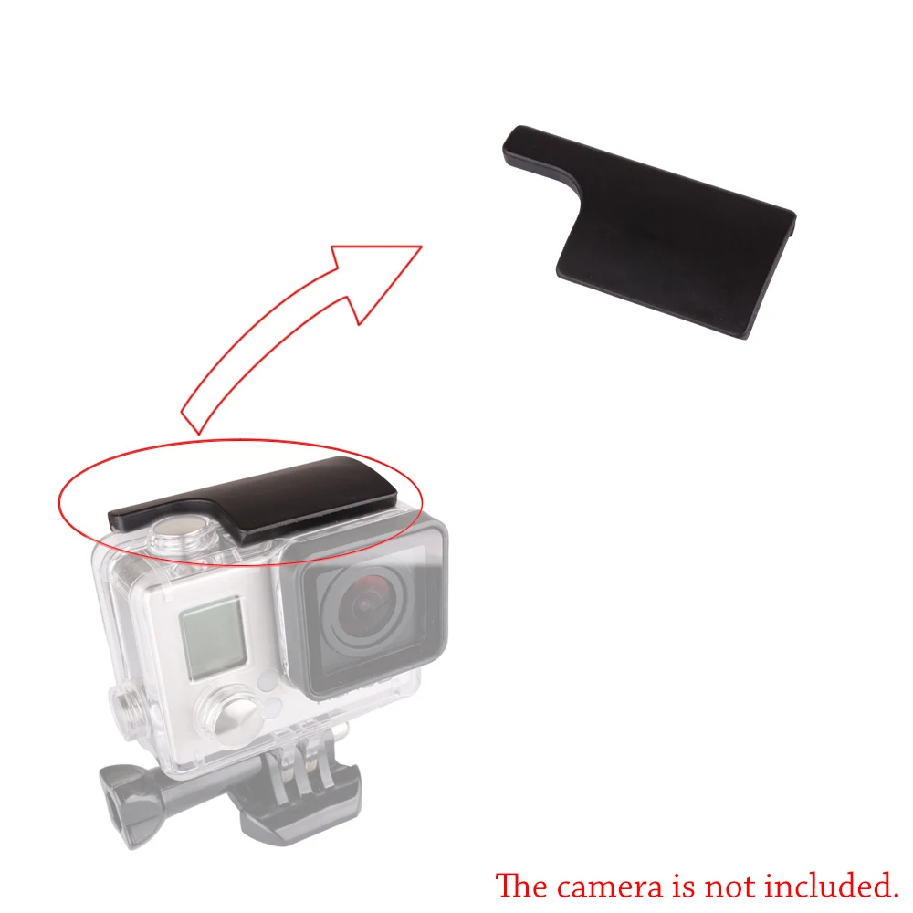 Черный Сменный Чехол Andoer для камеры Gopro Hero 3 + 4|Чехлы экшн-камер| |
