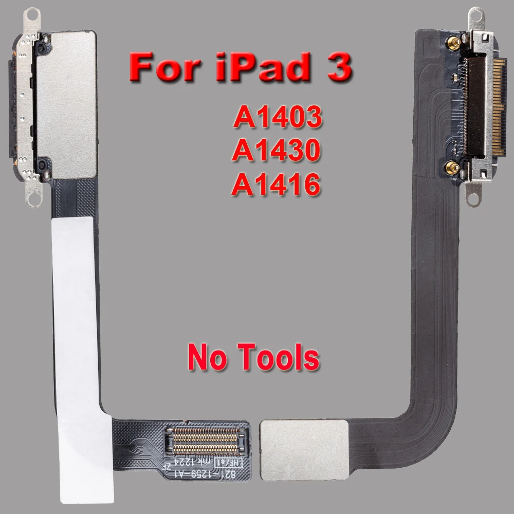 Зарядное устройство USB Flex полный комплект винтов для iPad 3 A1416 A1430 A1403 док-разъем
