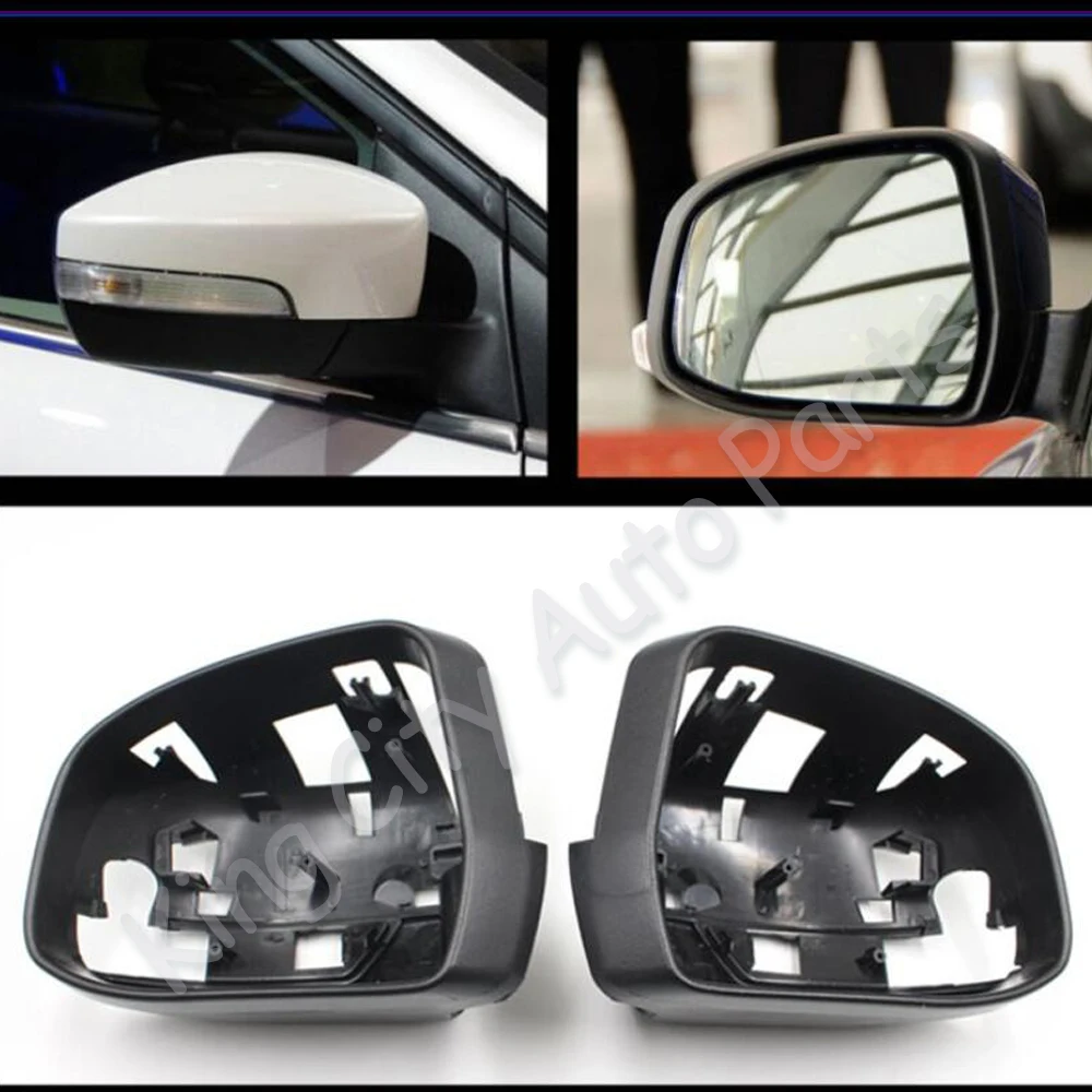 CAPQX 1 шт. для Ford Focus 08 17 Наружная рамка зеркала заднего вида крышка отделка корпуса