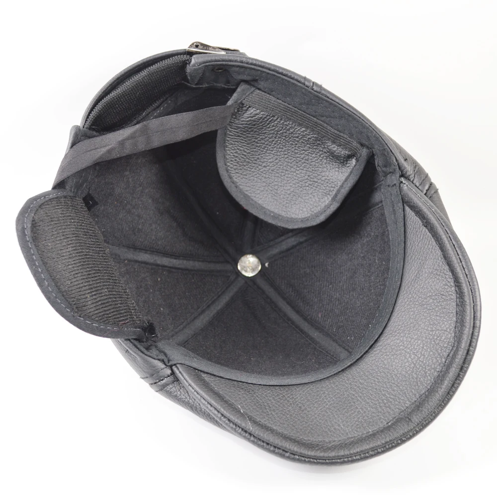 Бейсболки из натуральной воловьей кожи Осень-зима 2020 | Аксессуары для одежды