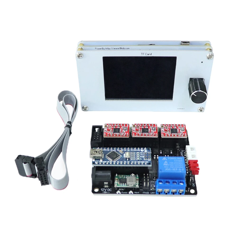 CNC GRBL 3 Ось управления лазерный драйвер USB 12 В DIY CNC лазерный резак гравер PCB Материнская плата Arduino Nano PWM шаговый двигатель контроллер управления