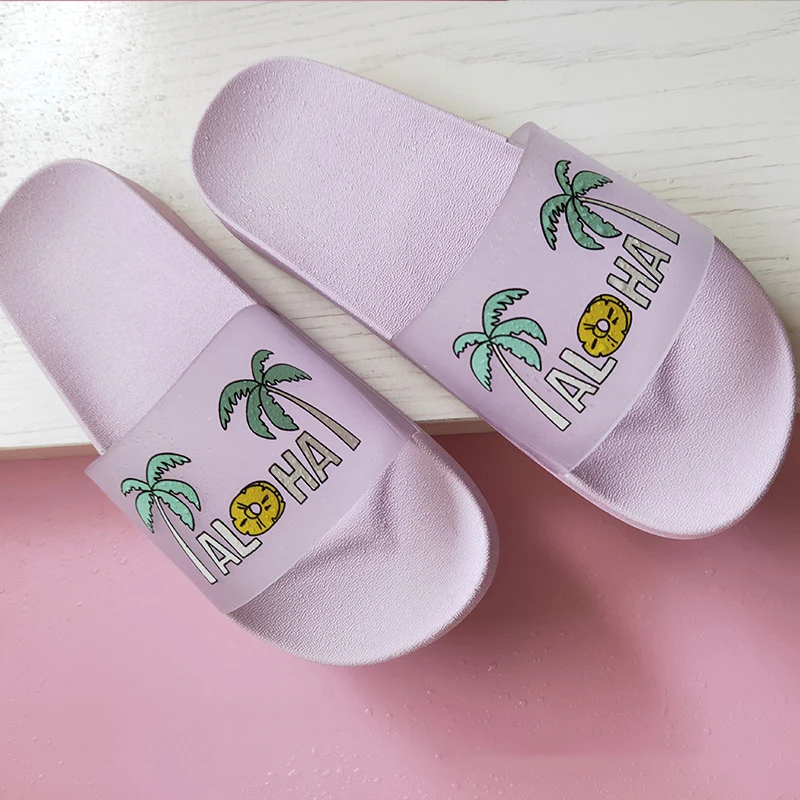 Уличные шлепанцы Шлепанцы из ПВХ Женская летняя обувь для отдыха на пляже