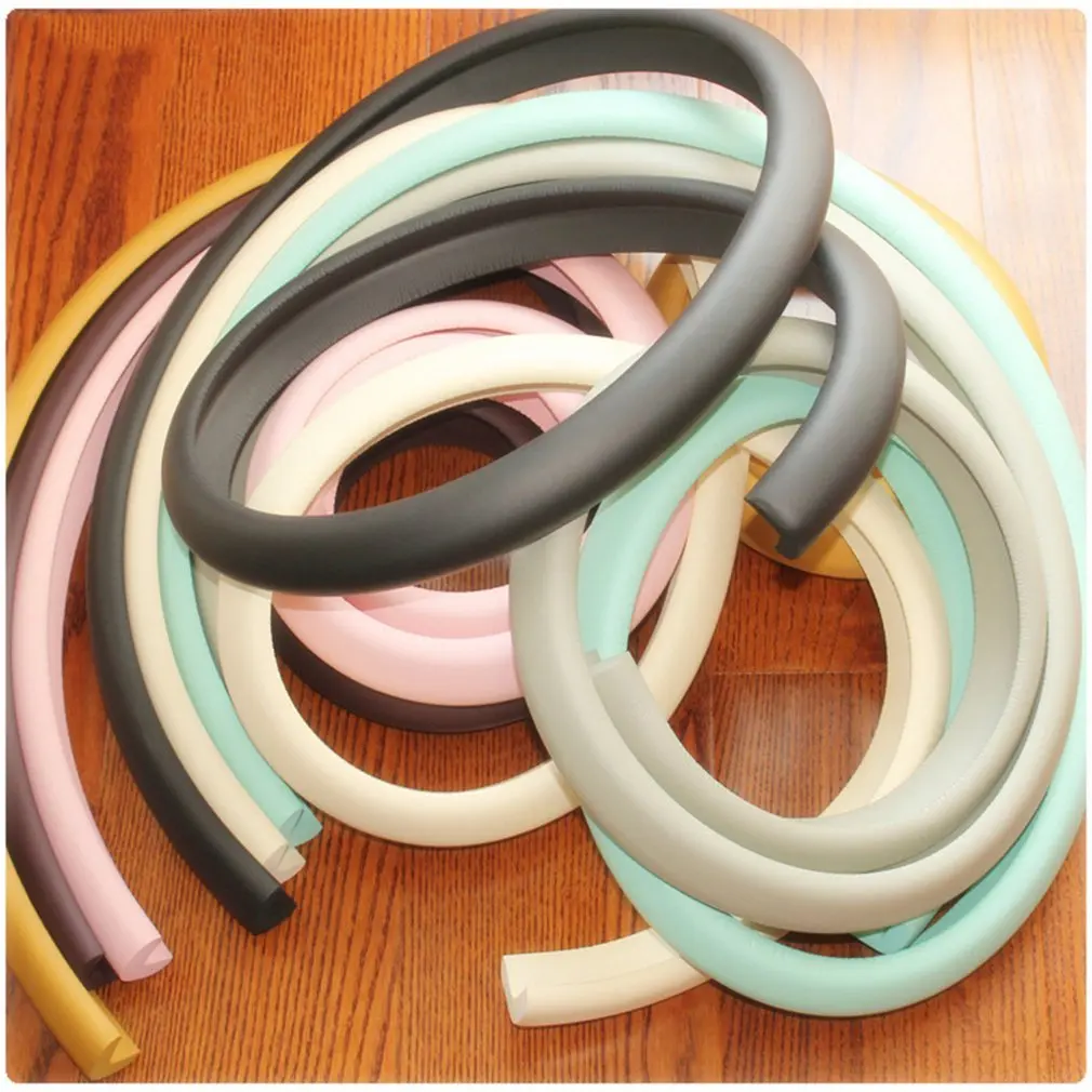 2 метра утолщенный защитный чехол для детей защита углов стола в полоску |