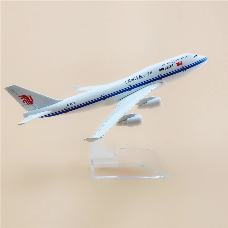 Самолеты масштаба 1:400 16 см Air China Боинг B747 коллекционные украшения для