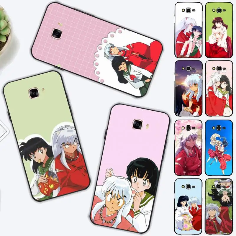 

FHNBLJ Inuyasha Phone Case for Samsung J 2 3 4 5 6 7 8 prime plus 2018 2017 2016 core