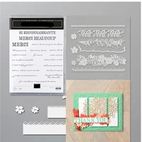 ornate garden metal cutting dies and stamps scrapbook craft stencil seal sheet decoration embossing template decor